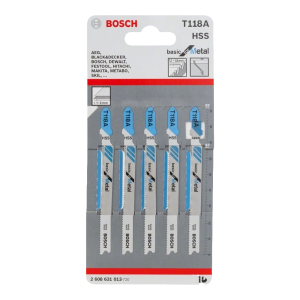 طقم سلاح منشار اركيت حدادي 5 قطع بوش Made in Switzerland T118A