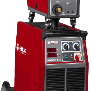 ماكينة لحام 3 فاز/ 400أمبير بالمشتملات CO2 +فييدر UNIMIG 418+T4